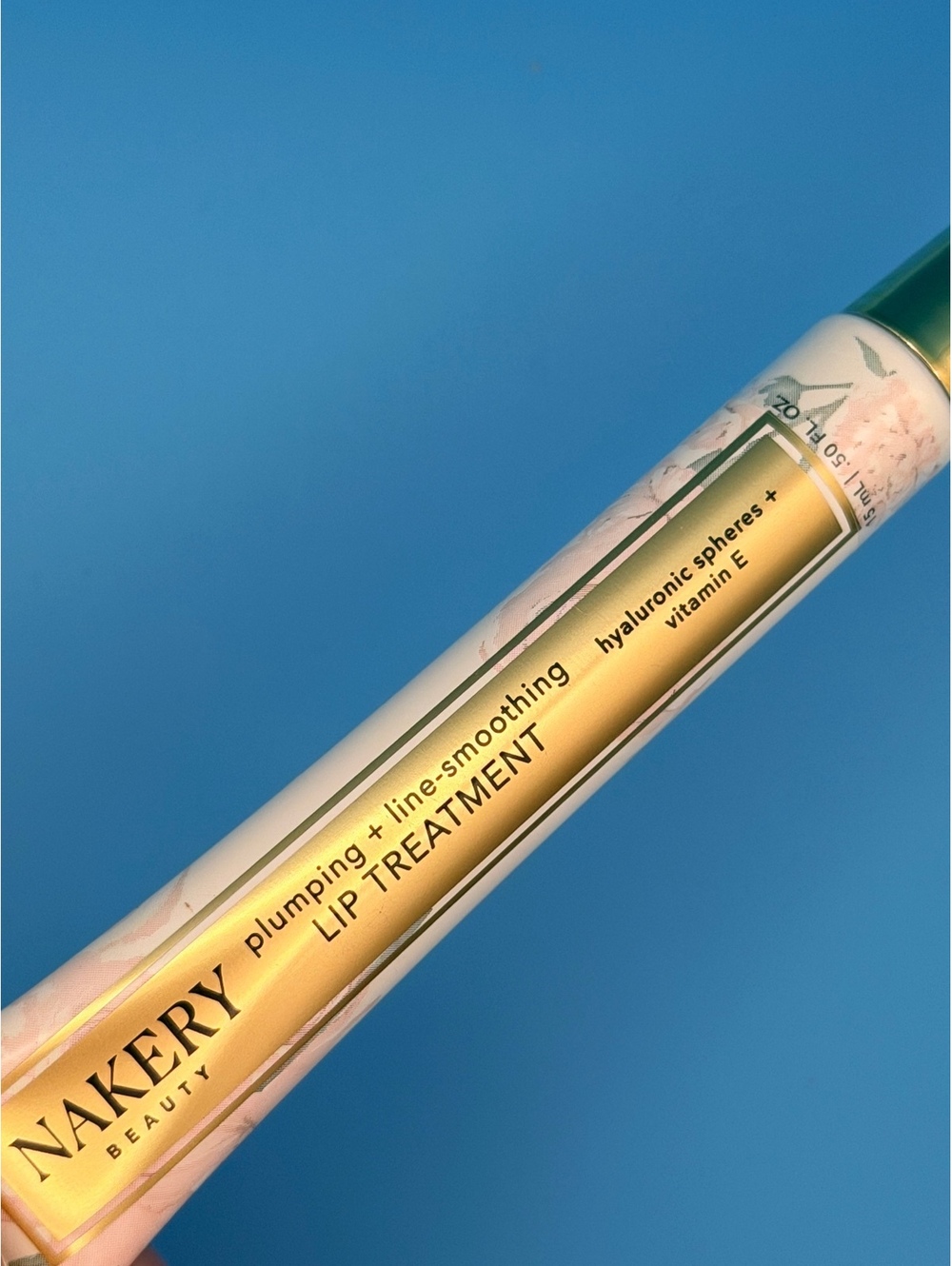 Nakery Beauty Plumping Line-Smoothing Lip Treatment with Hyaluronic Spheres and